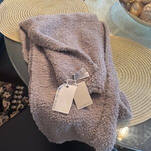 Barefoot Dreams Soft Gray scarf